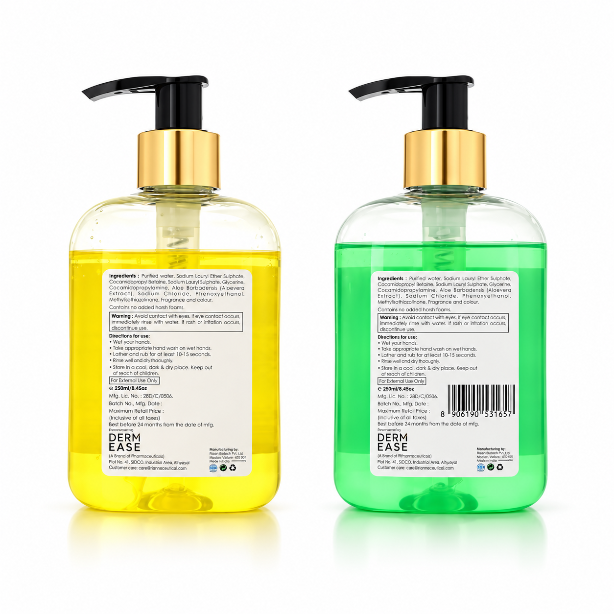 COMBO LEMON & ALOEVERA HAND WASH